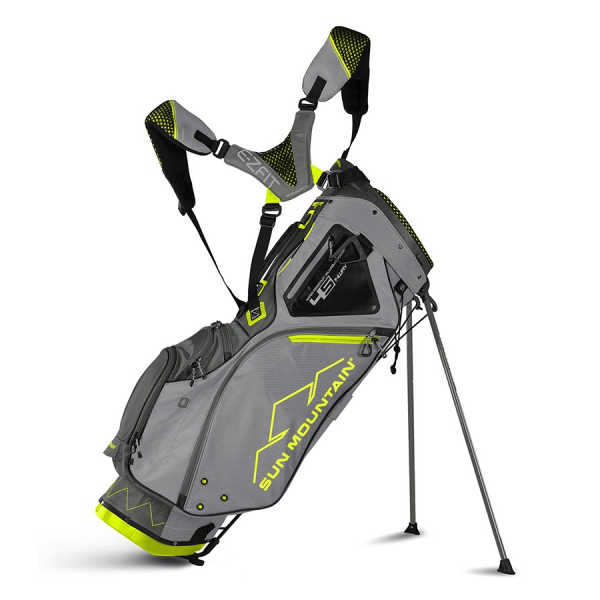 Sun Mountain Four-5 LS Stand Bag 2018 - Grey/Gunmetal/Flash