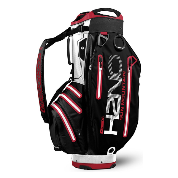 Sun Mountain H2NO Elite Cart Bag 2018 - Black/White/Red