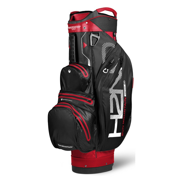 Sun Mountain H2NO Lite Cart Bag 2018 - Red/Black/White