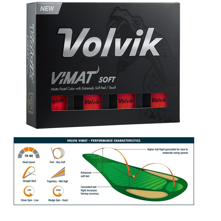 Volvik Vimat Golf Balls