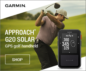 Garmin G20 Solar Handheld Golf GPS