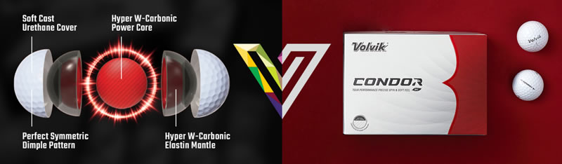 Volvik Tour Performance Condor Golf Balls