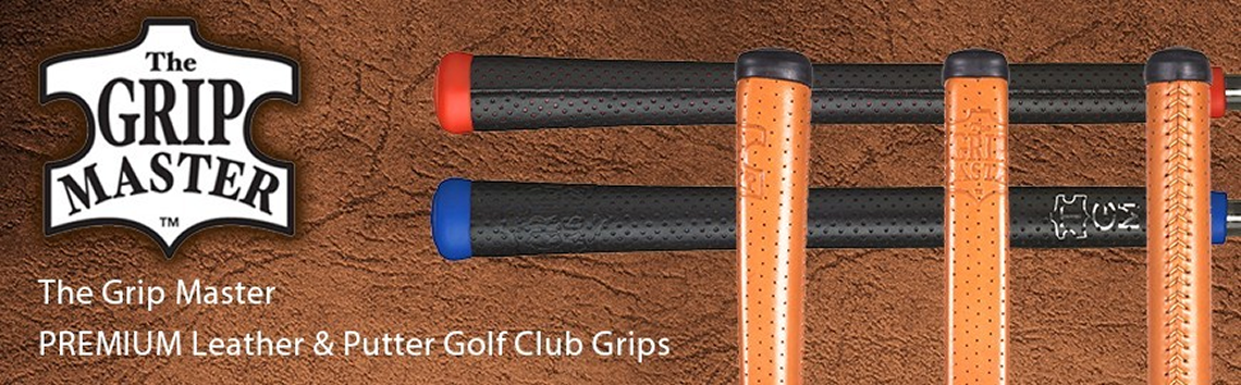 The Grip Master Leather Golf Grips