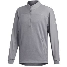 adidas Go To Adapt 1 4 Zip Sweatshirt Grey adidas mens 1 4 zip Aslan Golf