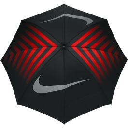 Nike Golf 62 Windsheer Lite III Umbrella Red Black Nike Umbrella Aslan Golf