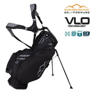 Sun Mountain 2025 Four-5 VLO 14-Way Stand Bag - Black