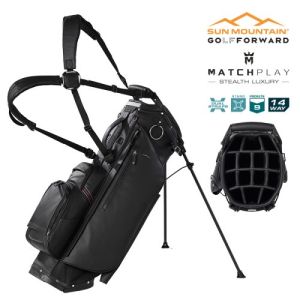 Sun Mountain 2025 Matchplay 14-Way Stand Bag - Black