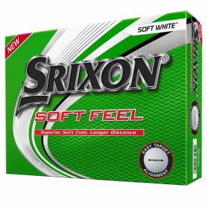 Srixon Soft Feel Golf Balls - White/Dozen