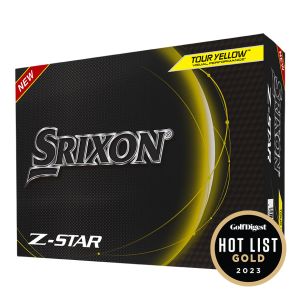 Srixon Z Star Golf Balls - Yellow