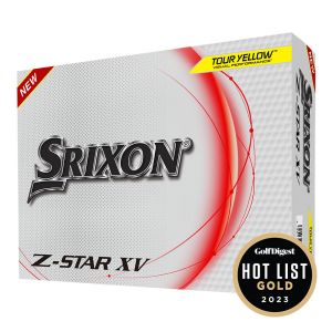 Srixon Z Star XV Golf Balls - Yellow/Dozen