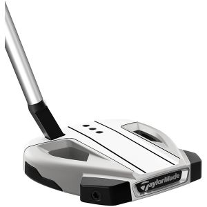 Taylormade Spider EX Platinum/White Short Slant Putter - Profile View @aslangolf