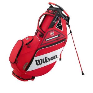 Wilson Staff Exo II Stand Bag - Red/Black/White