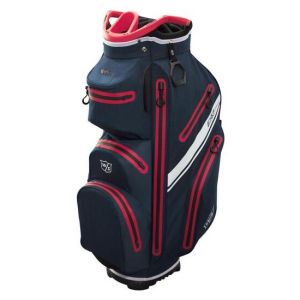 Wilson Staff Exo Dry Cart Bag - Navy/White/Red