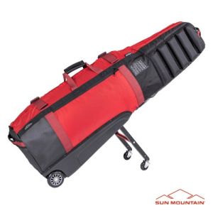 Sun Mountain ClubGlider Meridian Travel Cover - Red/Port/Black