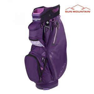 Sun Mountain 2023 Stellar Cart Bag - Lilac/Regal/Violet