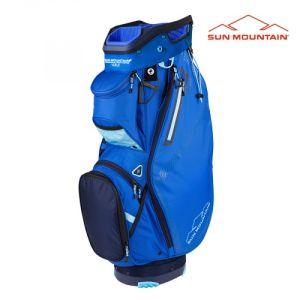 Sun Mountain 2023 Stellar Cart Bag - Navy/Blue/Tahiti