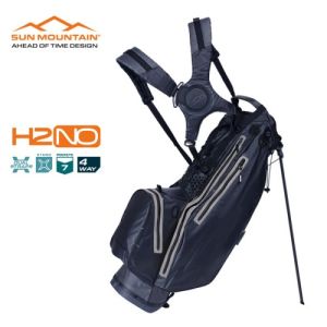 Sun Mountain 2024 H2NO Lite 4-Way Stand Bag - Navy (NO LOGO)