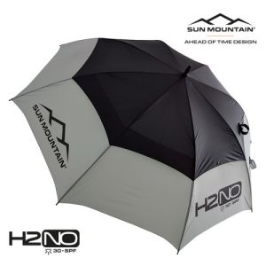 Sun Mountain 2024 H2NO Umbrella (30SPF) - Black/Cadet