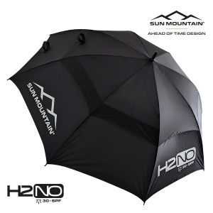 Sun Mountain 2024 H2NO Umbrella (30SPF) - Black/Cadet