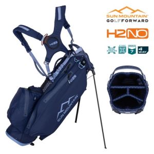 Sun Mountain 2025 H2NO Lite 4-Way Stand Bag - Navy/Trident