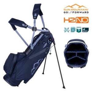 Sun Mountain 2025 H2NO LiteSpeed 4-Way Stand Bag - Navy/Trident