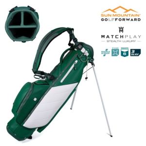 Sun Mountain 2025 Matchplay Swift Sunday Stand Bag - Green/White/Fairway