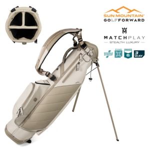 Sun Mountain 2025 Matchplay Swift Sunday Stand Bag - Sand/Almond