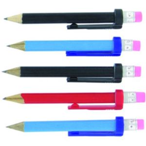 Golfers Club Deluxe Pencils With Eraser & Clip