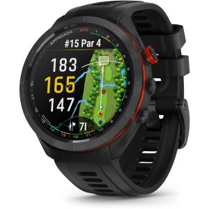 Garmin Approach S70 GPS Golf Watch - Black Ceramic Bezel