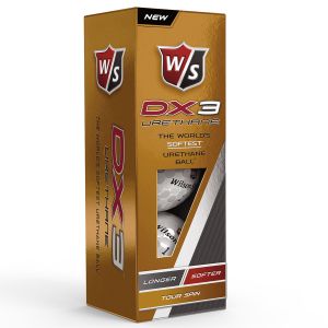 Wilson Staff DX3 Urethane Golf Balls (3 Ball Pack)