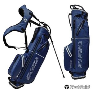 FastFold Columbia Waterproof Stand Bag - Navy