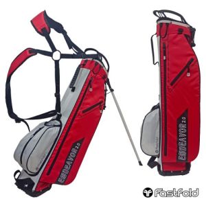 FastFold Endeavor 2.0 Stand Bag - Red/White