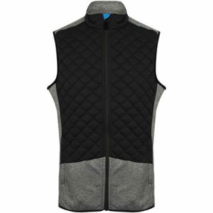 Island Green Lightweight Padded Vest - Black
