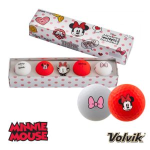 Volvik Vivid Disney Minnie Mouse Golf Balls Pack