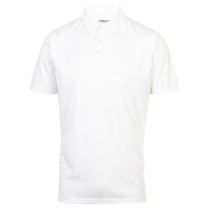 ProQuip Performance Polo Shirt - White @Aslan Golf and Sports