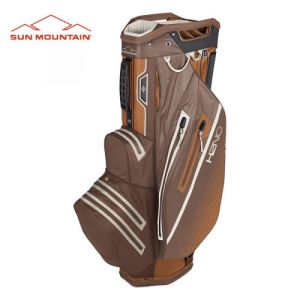 Sun Mountain 2023 H2NO Lite Cart Bag - Pecan/Java/Beach