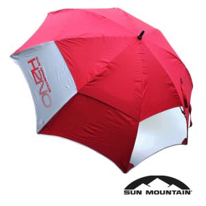 Sun Mountain 2021 Vision Golf Umbrella - Burgundy