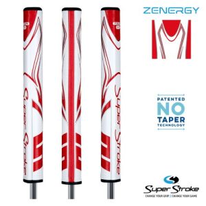 SuperStroke Zenergy Tour 2.0 Putter Grip - White/Red