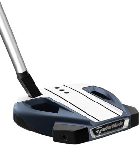 Taylormade Spider EX Navy/White Short Slant Putter- Profile View @aslangolf