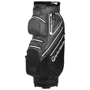 TaylorMade Storm-Dry Waterproof Cart Bag - Black/Grey/White