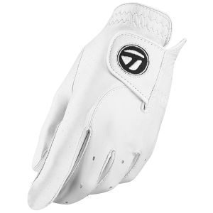 Taylormade Tour Preferred Mens Golf Glove - White Profile View @aslangolf