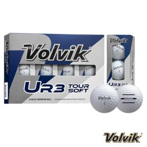 Volvik UR3 Tour Soft Golf Balls - Dozen