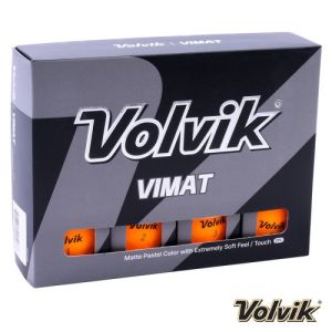 Volvik Vimat Soft 2025 Golf Balls - Dozen Orange