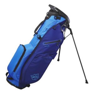 Wilson Staff Exo Lite Stand Bag - Dark Blue/Light Blue