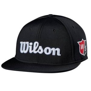 Wilson Staff Tour Flat Brim Cap - Black