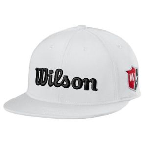 Wilson Staff Tour Flat Brim Cap - White