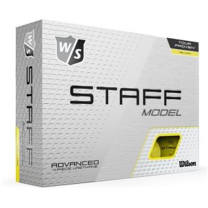 Wilson Staff Model Golf Balls  - Yellow