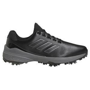 adidas ZG23 Golf Shoes - Core Black/Dark Silver Metallic