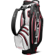 Sun Mountain 2019 H2NO Elite Waterproof Cart Bag - Black/White/Red