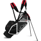 Sun Mountain 2019 Three-5 Plus Stand Bag - Black/White/Red